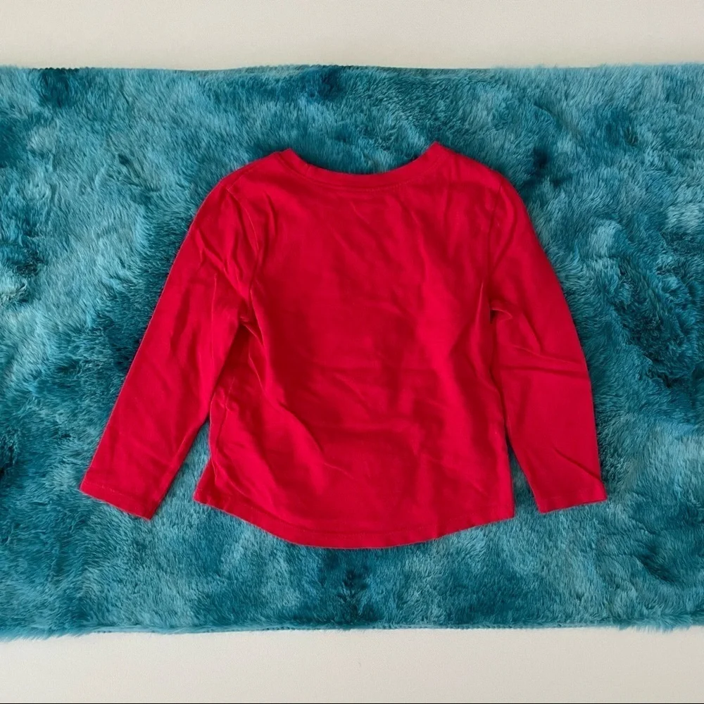Old Navy Red Long Sleeve Tee Size 2T
